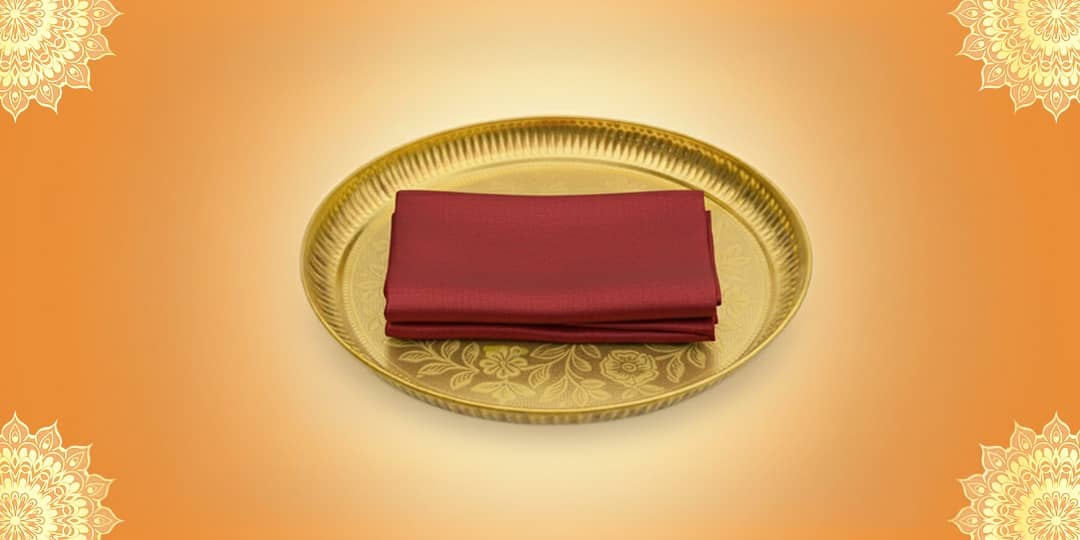 Offer Red Dhoti to Mangal