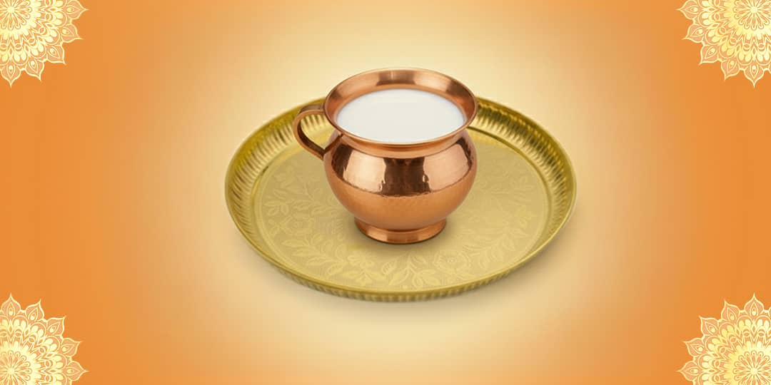 Offer Milk to Chandra