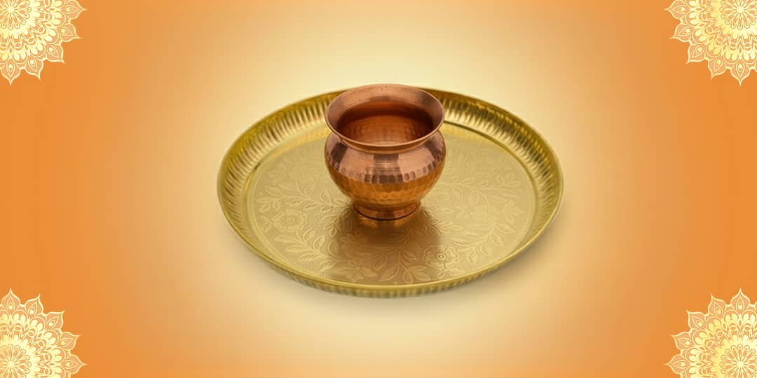 Offer Copper Vessel (Surya and Mangal)