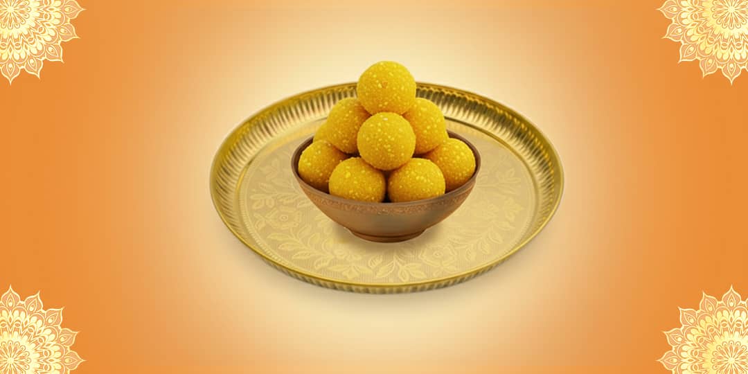 Offer Boondi Laddoo to Lord Vishnu