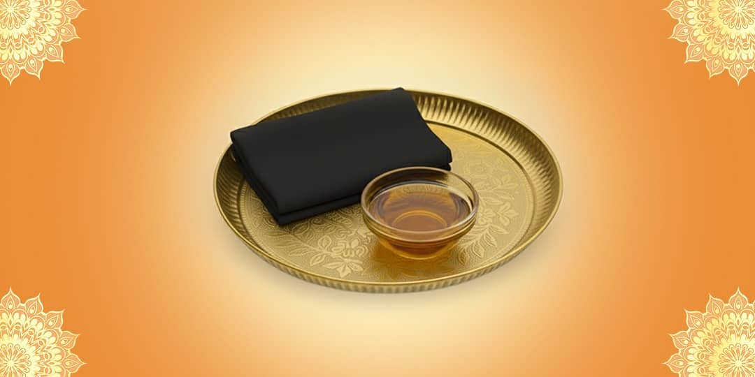 Offer Black Cloth and Mustard Oil