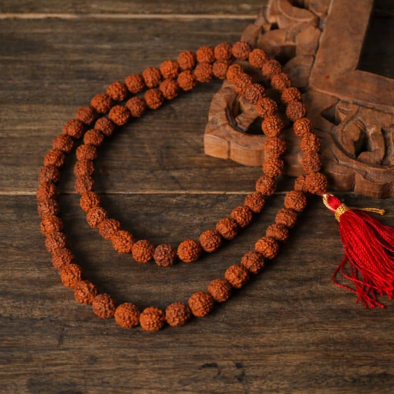 5-Mukhi Rudraksha Mala Abhimantrit at Shri Omkareshwar Jyotirlinga