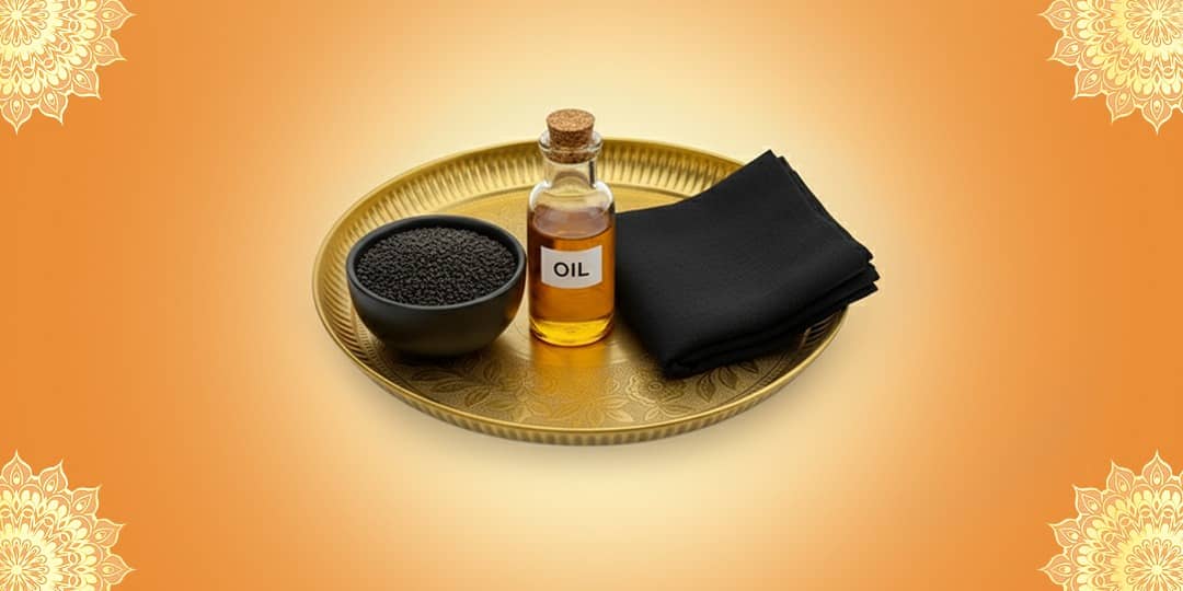 Offer Oil, Black Sesame and Black Cloth