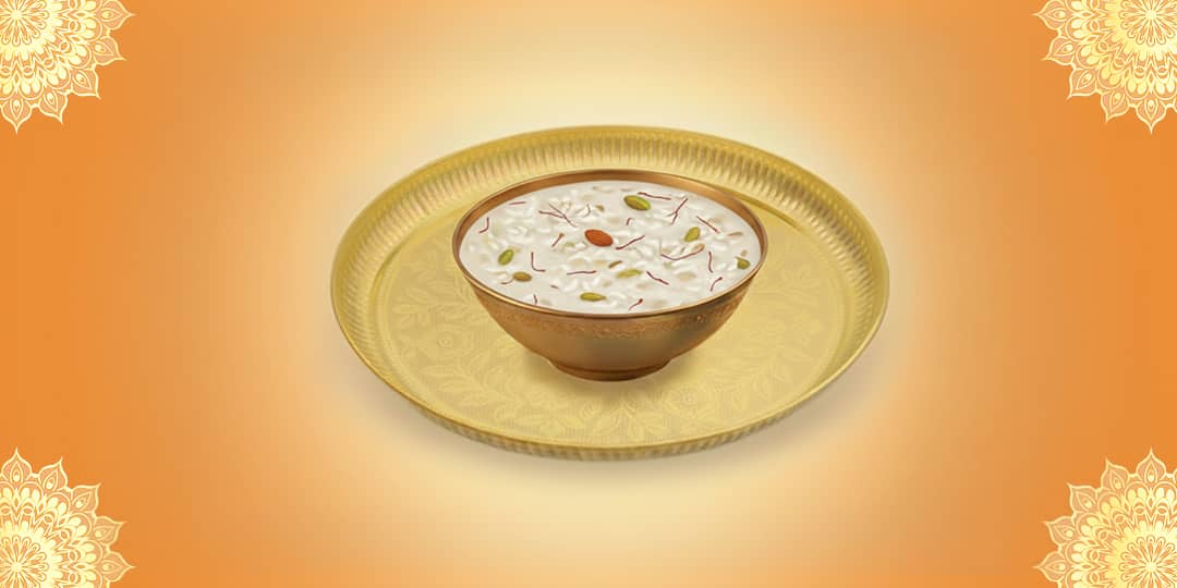Offer Kheer to Lord Ram