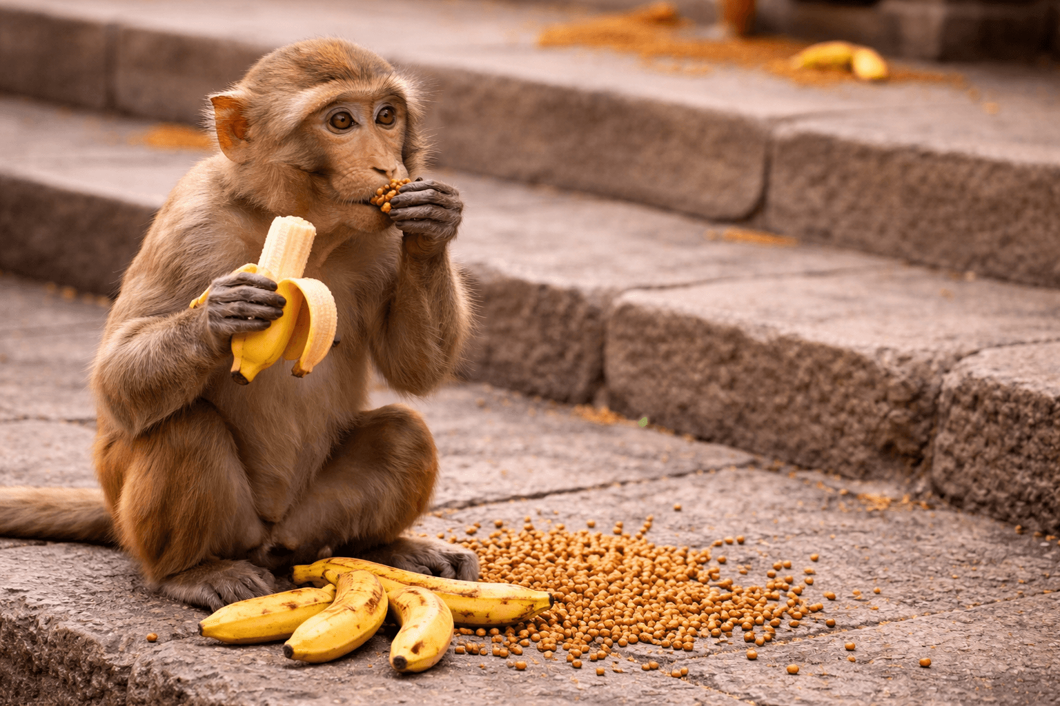 Offer Maha Vanar Seva to 1 Monkey