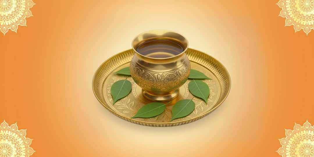 Offer Jal & Bilva to Lord Shiva