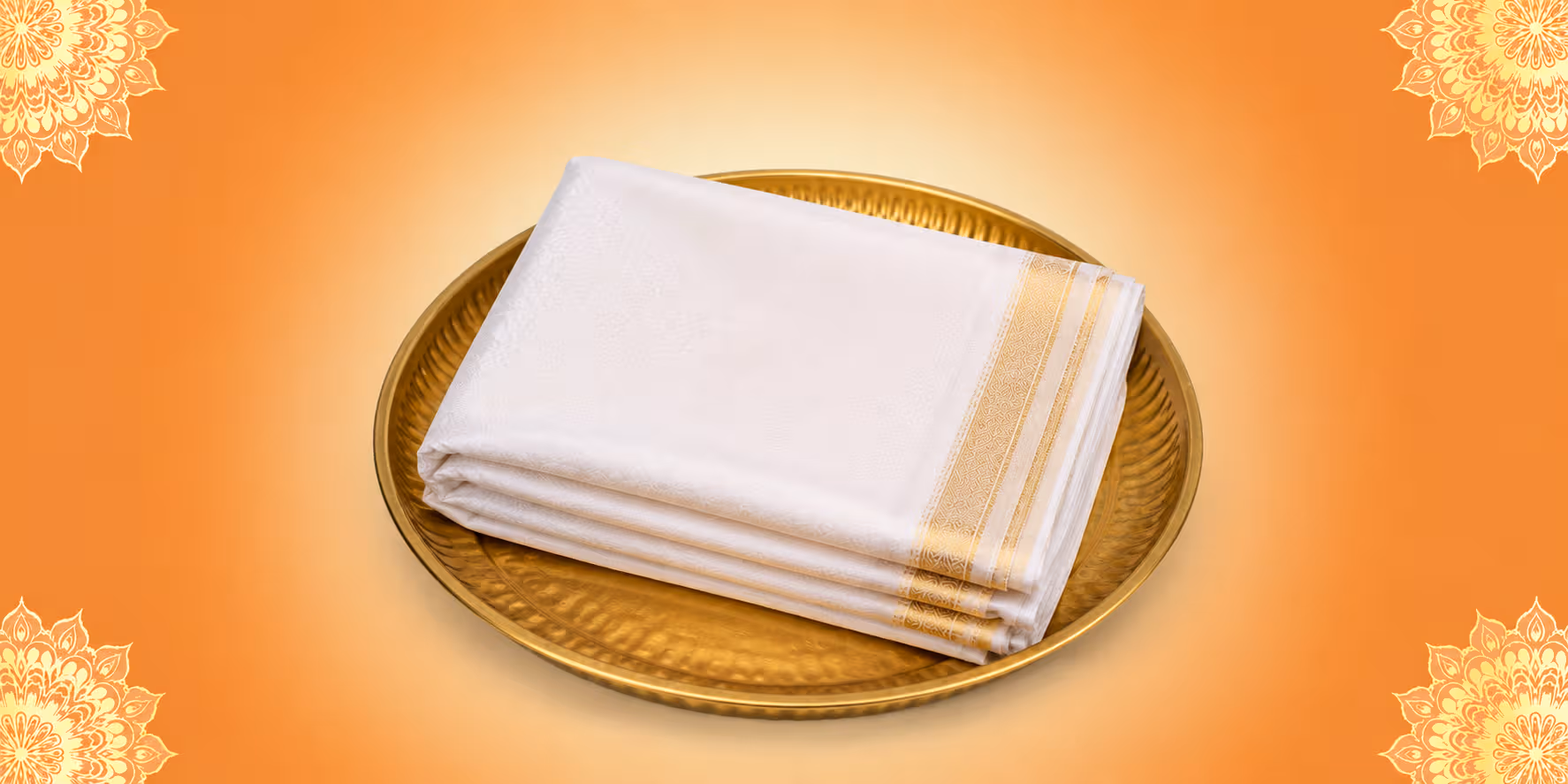 Offer White Saree